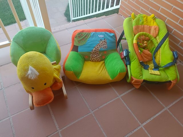 Hamaca,sillita y balancín