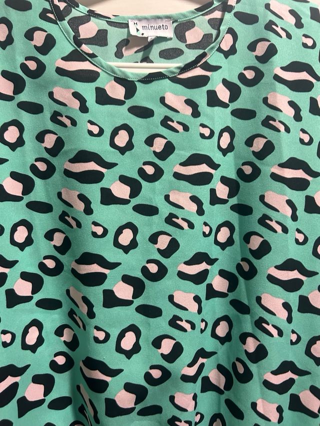 Top Minueto talla S Print Animal