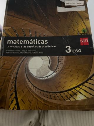 MATEMATICAS 3 ESO