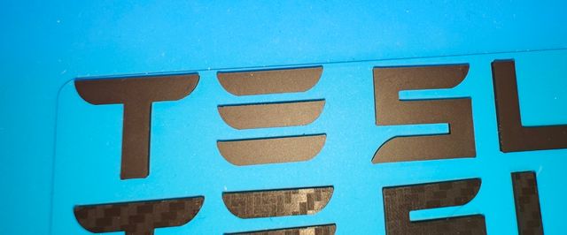 LETRAS TESLA TRASERAS MODEL 3 / Y