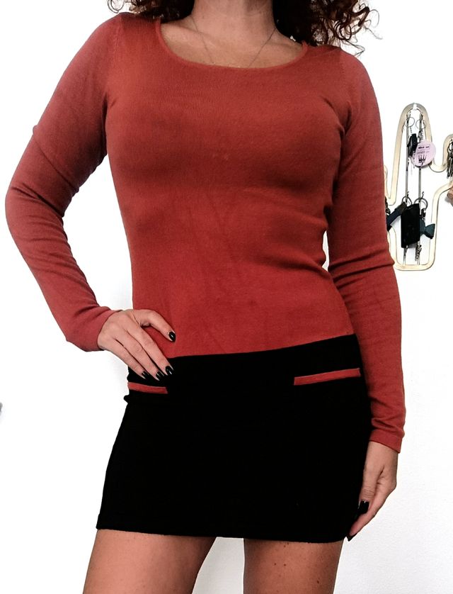 Miniabito donna bicolore