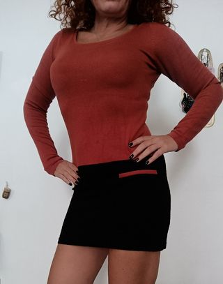 Miniabito donna bicolore