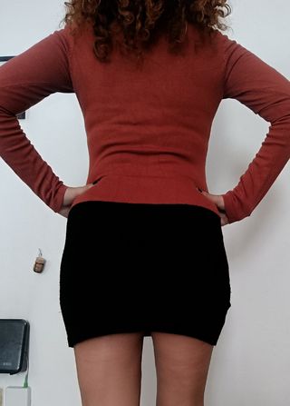 Miniabito donna bicolore