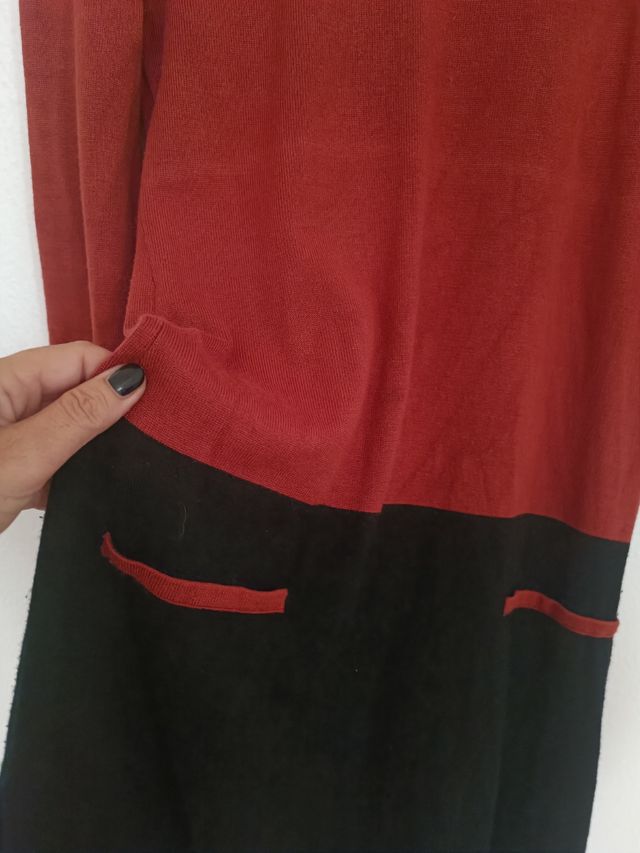 Miniabito donna bicolore