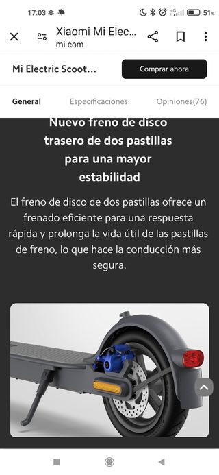 Patinete Xiaomi s3