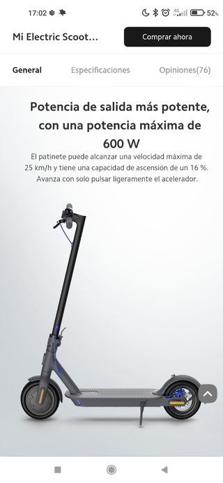 Patinete Xiaomi s3