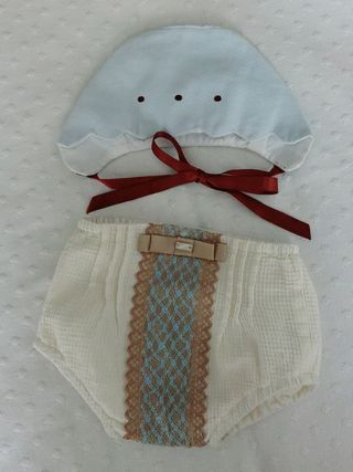 Capota + pantalón 3-6 meses