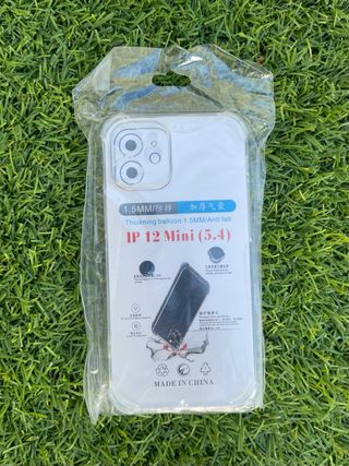 Funda silicona transparente iphone 12 Mini