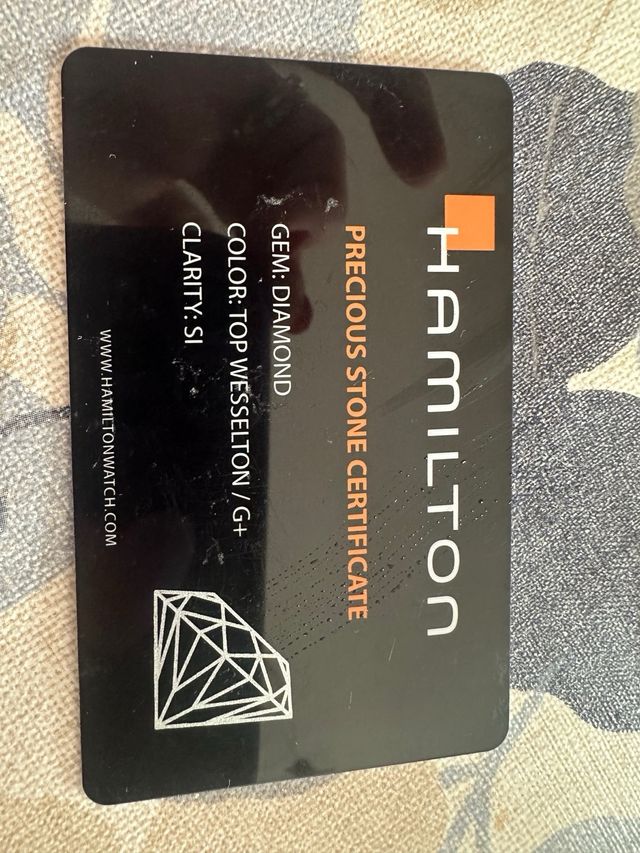 Reloj Hamilton Ventura Diamantes mujer