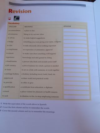 Primera entrega Curso de Inglés Empresa