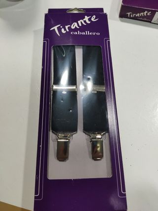 Tirantes y cinturones 3€ y 5€