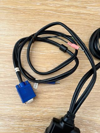 Cable Para conectar dos PCs retro Switch RS232 USB