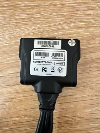Cable Para conectar dos PCs retro Switch RS232 USB