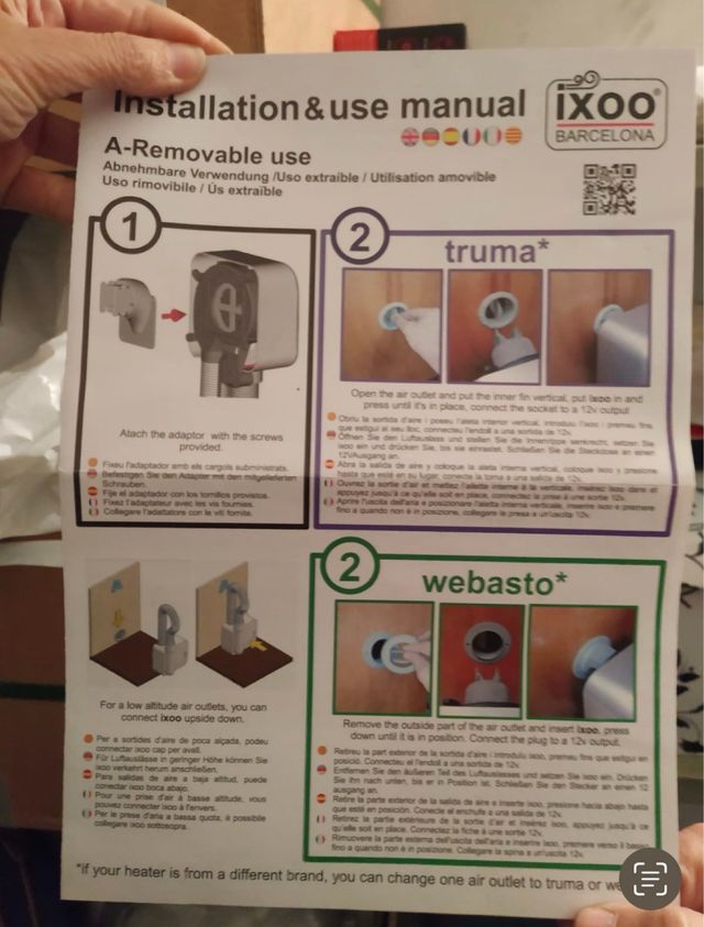 Secador autocaravana 12 V