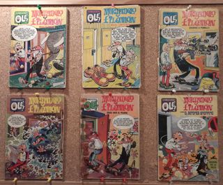 6 Tebeos Mortadelo y Filemón (Editorial Bruguera).