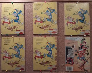 6 Tebeos Mortadelo y Filemón (Editorial Bruguera).