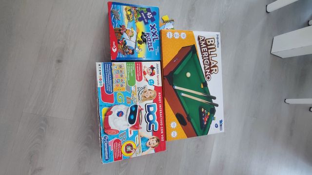 Juguetes prácticamente nuevos