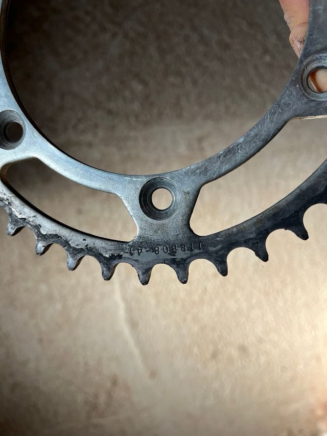 Plato de 41 dientes moto enduro jtr80841