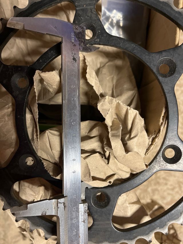 Plato de 47 dientes moto enduro trial jtr80847