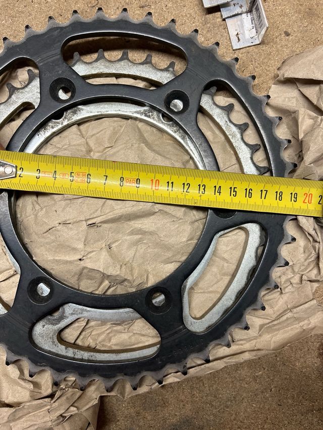 Plato de 47 dientes moto enduro trial jtr80847