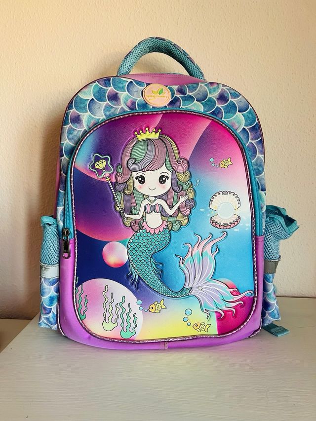 Mochila colegio sirena