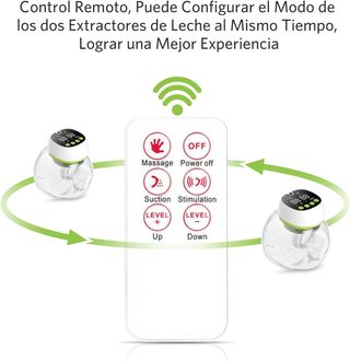 2 SACALECHES ELECTRICO CON CONTROL REMOTO