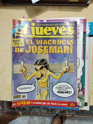 Comics. Tebeos. El jueves. Revistas.