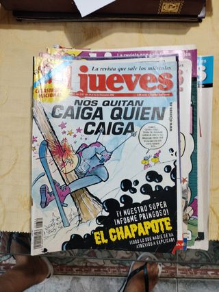 Comics. Tebeos. El jueves. Revistas.