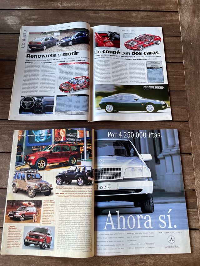 2 revistas Car and Driver