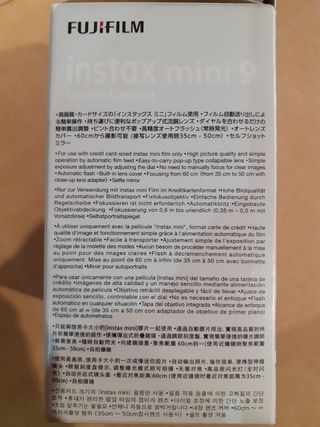 CAMARA INSTAX MINI INSTANTANEA