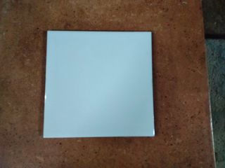 Azulejos blancos brillo 15 x 15 cm.
