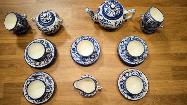 Vajilla de café o te