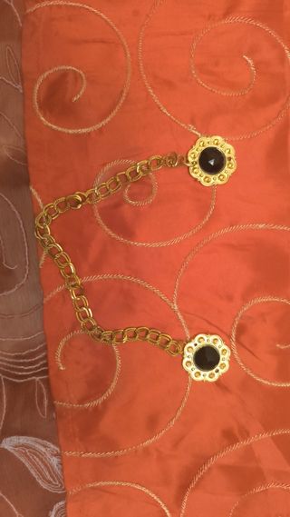 Metales con cadena para chaleco pirata