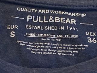 Camiseta de mangas largas rayas Pull&Bear S Nueva