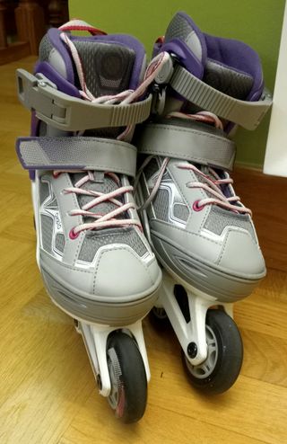 PATINES EN LINEA T 32-35. POCO USO y BUEN ESTADO