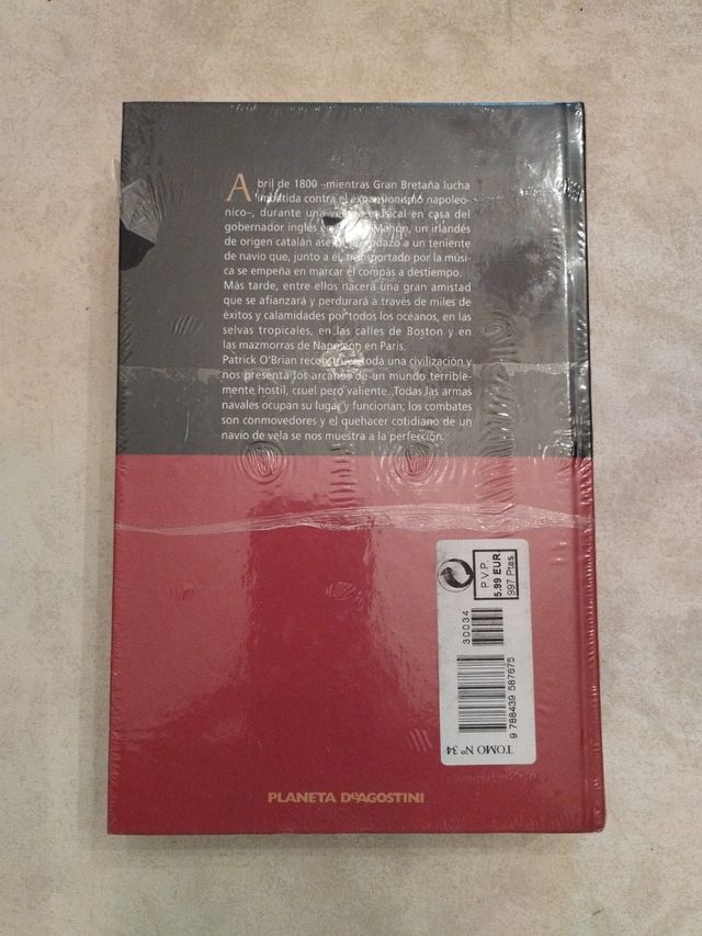 Capitán de Mar y Guerra.Patrick O'Brian.A estrenar
