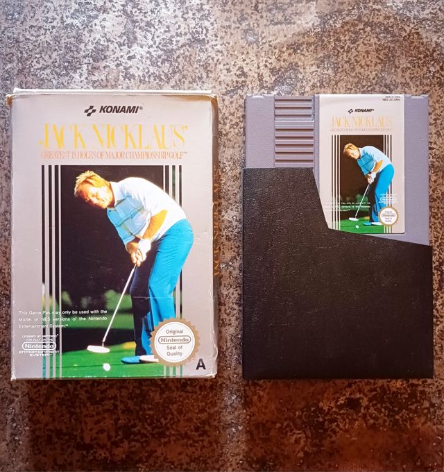 Nintendo NES - Jack Nicklous Golf [pal-a