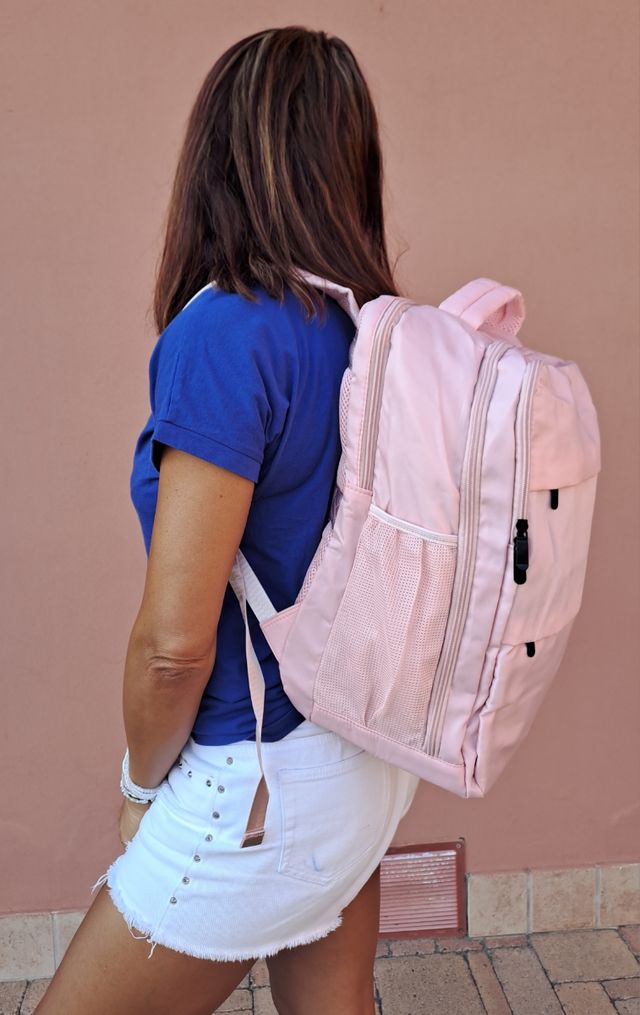Zaino da viaggio rosa