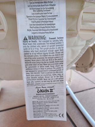 Hamaca bebe gandulita Kidsii pollito