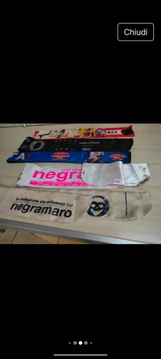 5 fascie di cantanti collezzioni