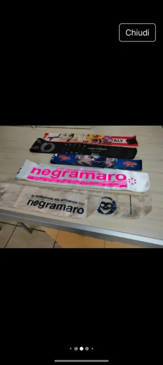 5 fascie di cantanti collezzioni