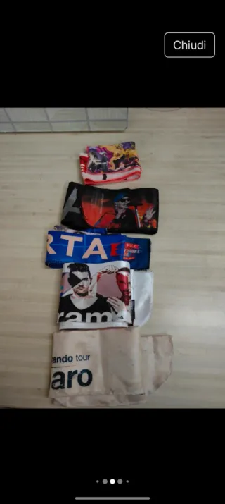 5 fascie di cantanti collezzioni