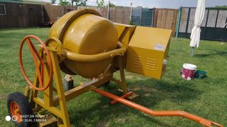 Hormigonera motor Robin gasolina