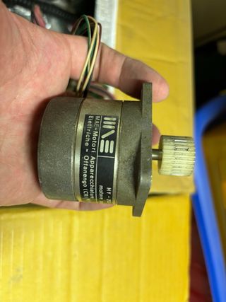 Motorino passo passo con scheda
