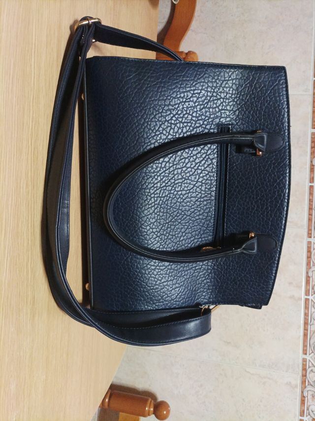 Bolso azul oscuro 