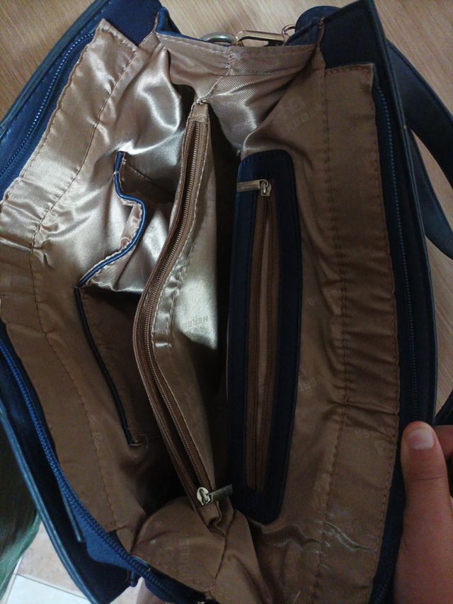Bolso azul oscuro 