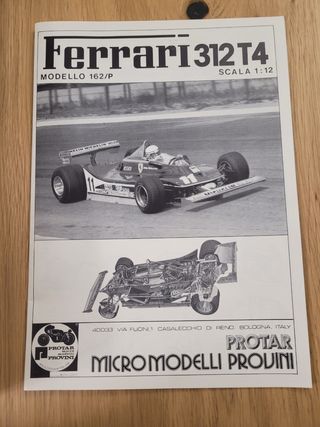 Maqueta Ferrari 312 T4