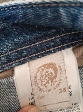 Pantalone di jeans Diesel Poiak vintage