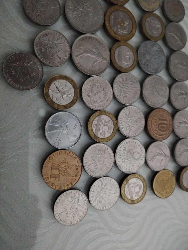 Monedas Francia e Italia