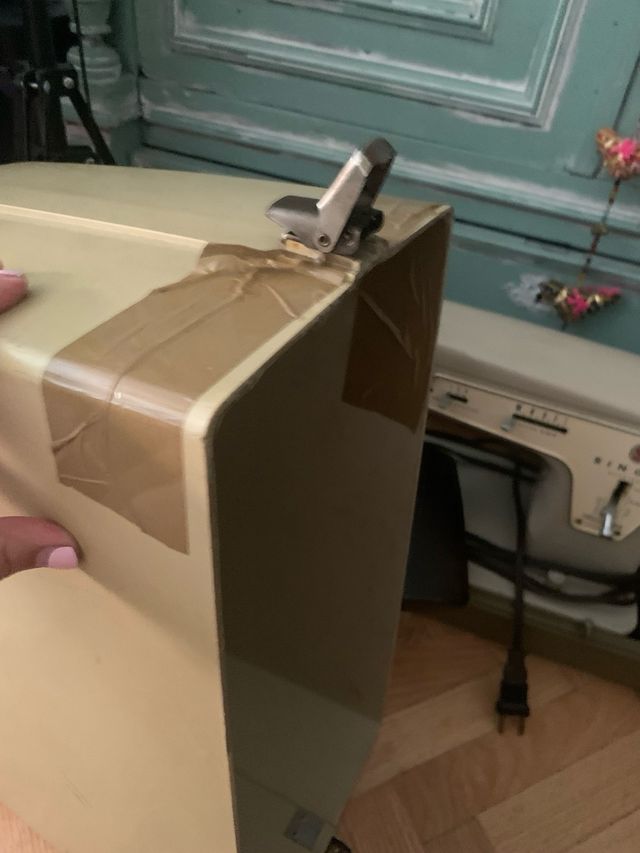 Máquina de coser Singer vintage modelo 237